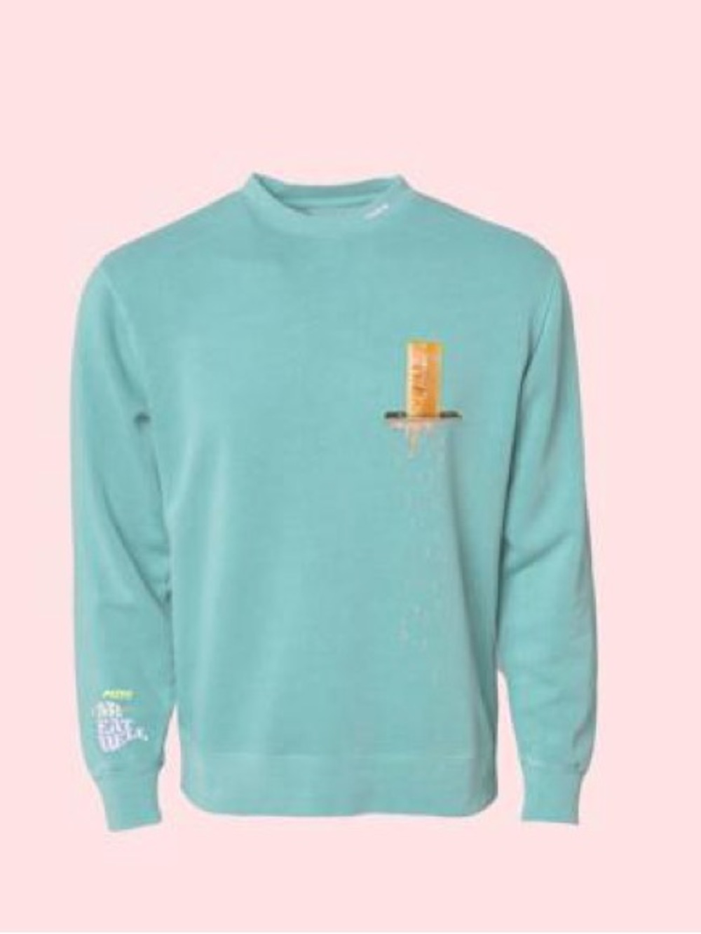 Mr. Eatwell x Heather McMahan Parmsuit Crewneck Sweatshirt - Small/Medium